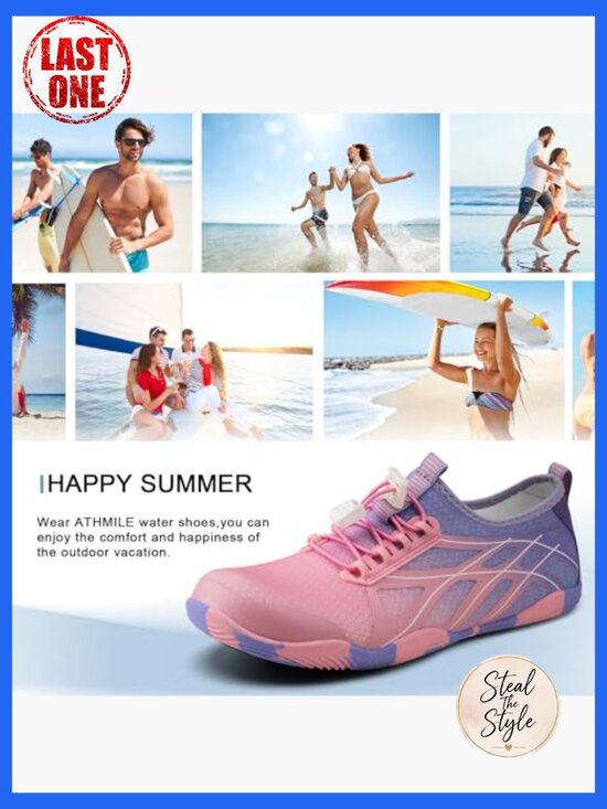 Water Shoes for Men Women - Quick Dry Aqua Socks for Hiking Surfing Kayaking